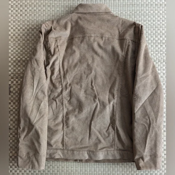 BRAND NEW RGT Rogue Territory Lined Corduroy Supply Jacket Tan Mens Size XL $425 - Picture 2 of 7